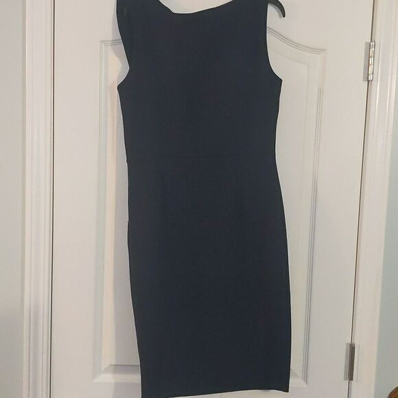 En focus studio women's navy sheath dress size 8 - Picture 3 of 5